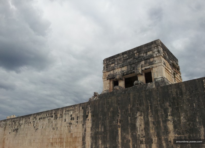 Temple of the Jaguar, Great Ball Court, Chichen Itza
